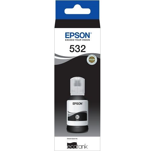 Epson T532 Black Genuine Ink Bottle (C13T03J192)