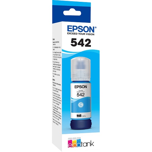 Epson T542 Cyan Genuine Ink Bottle
