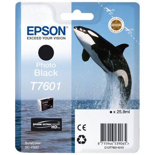 Epson T7601 Photo Black Genuine Ink Cartridge