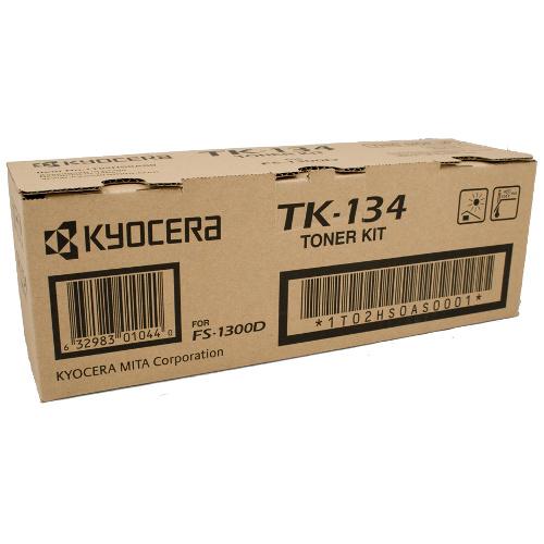 Kyocera TK-134 Black Genuine Toner Cartridge