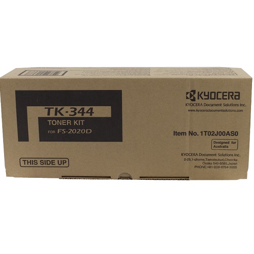 Kyocera TK-344 Black Genuine Toner Cartridge