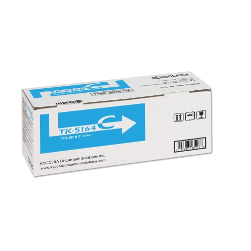 Kyocera TK-5164C Cyan Genuine Toner Cartridge