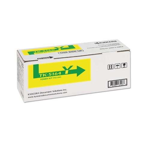 Kyocera TK-5164Y Yellow Genuine Toner Cartridge