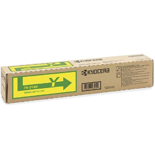 Kyocera TK-5199Y Yellow Genuine Toner Cartridge Kyocera TK-5199Y Yellow Genuine Toner Cartridge