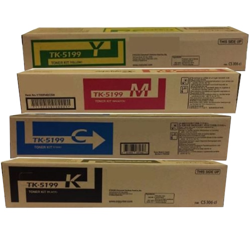 4 Pack Kyocera TK-5199 Genuine Toner Cartridges