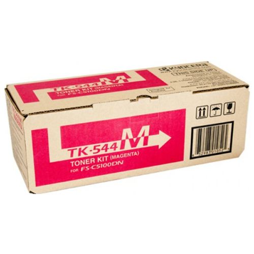 Kyocera TK-544M Magenta Genuine Toner Cartridge
