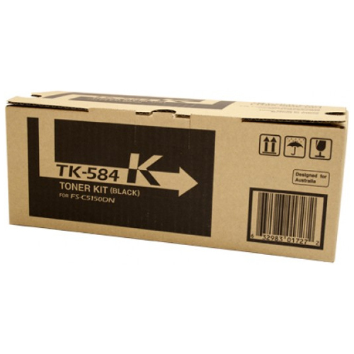 Kyocera TK-584K Black Genuine Toner Cartridge