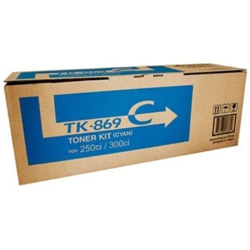 Kyocera TK-869C Cyan Genuine Toner Cartridge