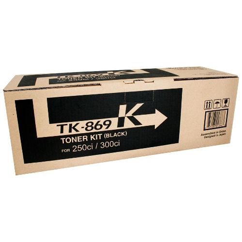 Kyocera TK-869K Black Genuine Toner Cartridge
