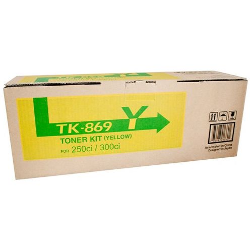 Kyocera TK-869Y Yellow Genuine Toner Cartridge