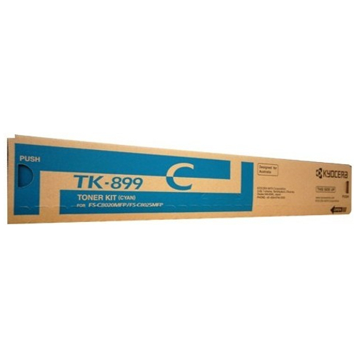 Kyocera TK-899C Cyan Genuine Toner Cartridge