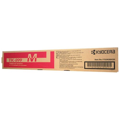 Kyocera TK-899M Magenta Genuine Toner Cartridge
