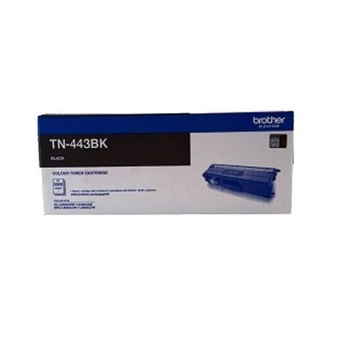 Brother TN-443BK Black High Yield Genuine Toner Cartridge