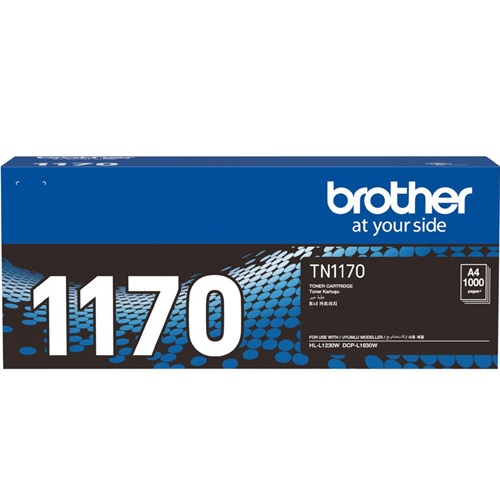 Brother TN1170 Black Genuine Toner Cartridge