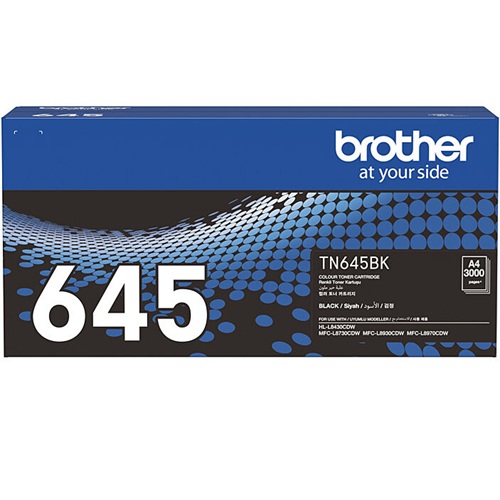 Brother TN645BK Black Genuine Toner Cartridge Brother TN645BK Black Genuine Toner Cartridge
