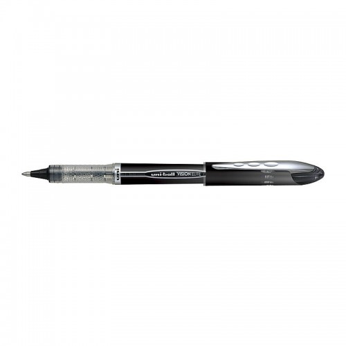uni-ball Vision Elite 0.5mm Rollerball Pens - Black - Box of 12 uni-ball Vision Elite 0.5mm Rollerball Pens - Black - Box of 12
