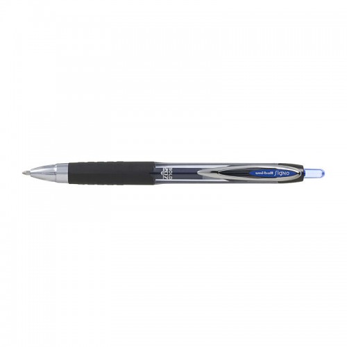 uni-ball Signo 207 Retractable Gel Pens - Blue - Box of 12 uni-ball Signo 207 Retractable Gel Pens - Blue - Box of 12