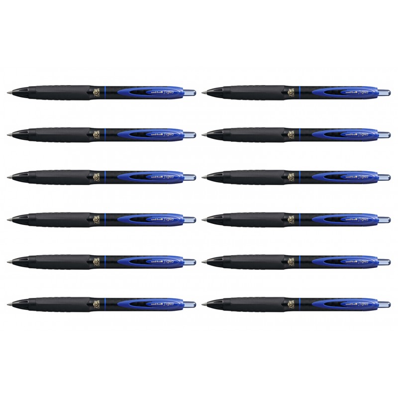 uni-ball Signo 307 Retractable Gel Pens 0.5 mm Blue, Box of 12 uni-ball Signo 307 Retractable Gel Pens 0.5 mm Blue, Box of 12