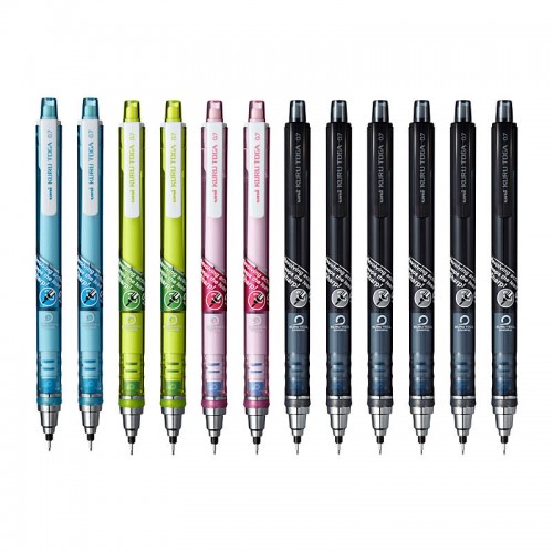 uni Shalaku S Mechanical Pencils 0.7mm - Assorted Colours - Box of 12 uni Shalaku S Mechanical Pencils 0.7mm - Assorted Colours - Box of 12