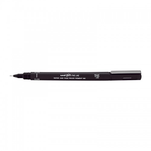 uni Pin FineLiner Pens 0.05 Black - Box of 12 uni Pin FineLiner Pens 0.05 Black - Box of 12