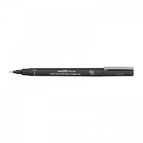 uni Pin Fineliner Pens 0.4 Black - Box of 12 uni Pin Fineliner Pens 0.4 Black - Box of 12