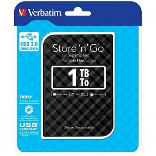 Verbatim 2.5 Mobile HD 1TB External Drive