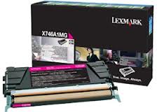 Lexmark X746A1MG Magenta Genuine Toner Cartridge