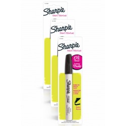 Sharpie Paint Medium Black - Pack of 1 - Box of 3