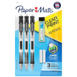 Paper Mate CP Mechanical Pencil Black - Pack of 3 - Box of 6