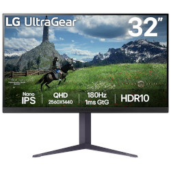 LG 32in UltraGear QHD Nano IPS Gaming Monitor