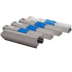 5 Pack Compatible Oki 44973545-8 Bundle