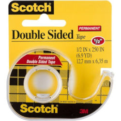 Scotch Double Sided Tape Dispenser 136 12.7mm - Box of 8