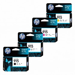 4 Pack HP 915 Genuine Ink Cartridges