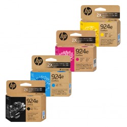 4 Pack HP 924e Genuine Ink Cartridges