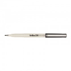 Artline 210 Fineliner Pen 0.6mm Black - Box of 12