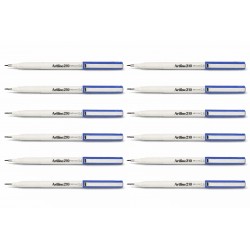 Artline 210 Fineliner Pen 0.6mm Blue - Box of 12