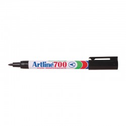 Artline 700 Permanent Marker 0.7mm Bullet Tip Black - Box of 12