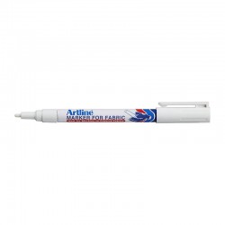 Artline 750 Laundry Marker 1.2mm Bullet Tip White