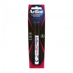 Artline 750 Laundry Marker 0.7mm Bullet Tip Black HS