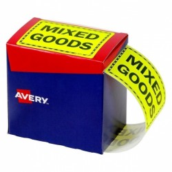 Avery Mixed Goods Labels - 125 x 75 mm - 750 Labels