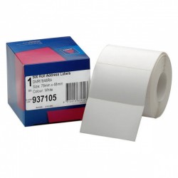 Avery Roll Address Labels - 78 x 48 mm - 500 Labels - 1 Roll