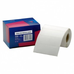 Avery Roll Address Labels - 102 x 36 mm - 500 Labels - 1 Roll