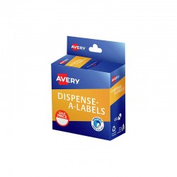 Avery Sale Price Dispenser Labels - 24mm - Round - Red - Box of 300