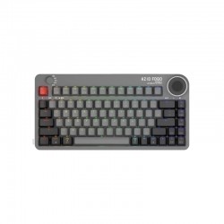 Azio FOQO Pro Wireless Hot-Swappable Keyboard - Space Gray Dark