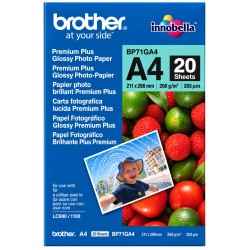 Brother BP71GA4 A4 Premium Plus Glossy Photo Paper