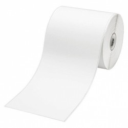 Brother RD-S01C2 Black on White Continuous Paper Label Roll - 102mm x 42.8m