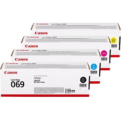 4 Pack Canon CART069 Genuine Bundle