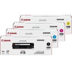 Canon CART418 4 Pack Bundle (Genuine) Canon CART418 4 Pack Bundle (Genuine)