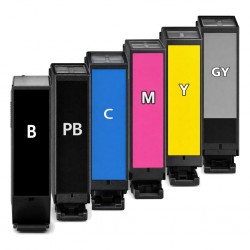 6 Pack Canon Compatible PGI-650XL/CLI-651XL Ink Cartridges