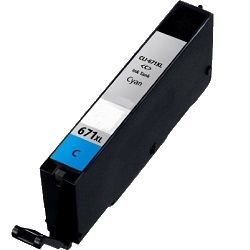 Compatible Canon CLI-671XLC Cyan High Yield